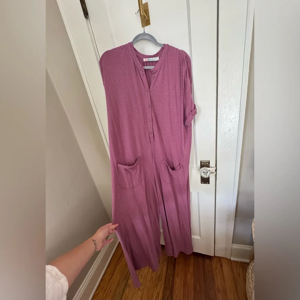 Free People My Go-To Jumpsuit Boudoir XS - Picture 6 of 7